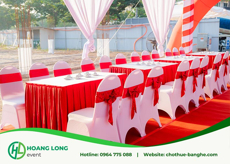 cho thuê bàn ghế ngoài trời 